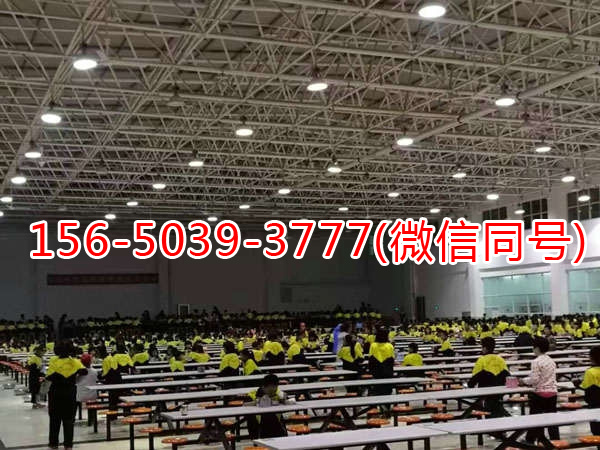 黎阳双语学校餐厅网架封闭工程