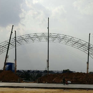 鑫景鼎佩洗选煤有限公司原煤厂封闭工程