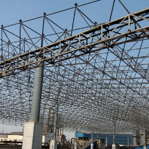 广富焦化厂煤棚封闭工程