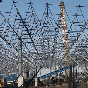 广富焦化厂煤棚封闭工程