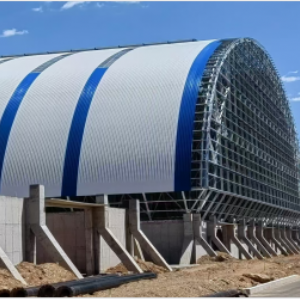 乌利吉口岸煤炭矿 产资源物流园煤棚