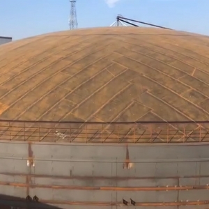 210万吨粉煤灰钢板仓