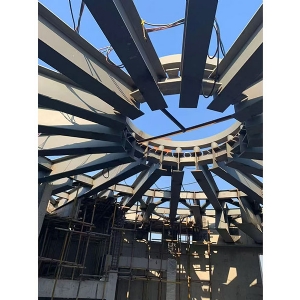 天津月沙滩钢结构项目