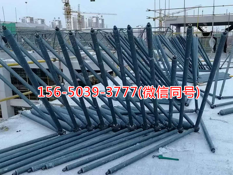 平板煤棚项目施工现场