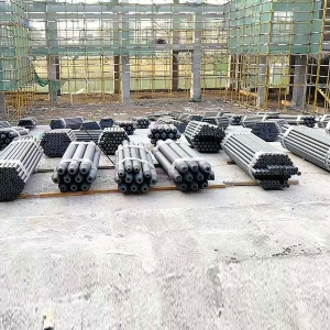 文化中心网架项目施工现场