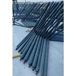 平板煤棚项目施工现场